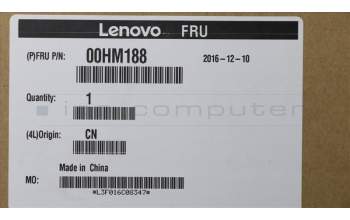 Lenovo 00HM188 BEZEL LCD,Sheet