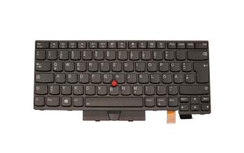 01AX499 teclado original Lenovo negro/negro con retroiluminacion y mouse-stick