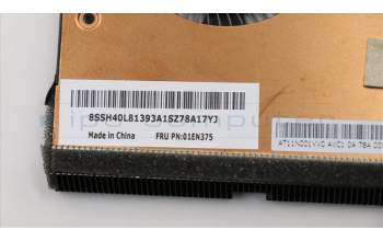 Lenovo 01EN375 HEATSINK Intel DIS w fan AVC