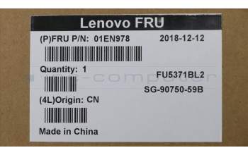 Lenovo 01EN978 NB_KYB FRU COMO FL,ASM,LTN,KB-BL,BK,CZS