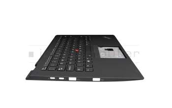 01HY959 teclado incl. topcase original Lenovo UK (Inglés) negro/negro con retroiluminacion y mouse stick