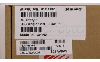 Lenovo 01HY981 CABLE LCD cable Normal WQHD IC