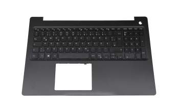 01K5WP teclado incl. topcase original Dell DE (alemán) negro/negro