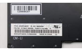 Lenovo 01YN413 NB_KYB FRU COMO FL,LTN,KB,SV,TH