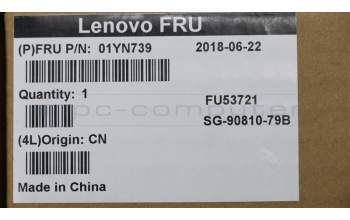 Lenovo 01YN739 NB_KYB FRU COMO NM,LTN,KB,SV,NRD