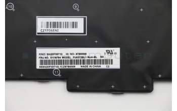 Lenovo 01YN764 NB_KYB FRU COMO NM,LTN,KB-BL,SV,SI