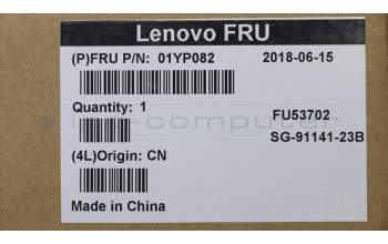 Lenovo 01YP082 NB_KYB FRU COMO SK,LTN,KB,BK,CFR