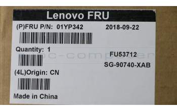 Lenovo 01YP342 NB_KYB FRU COMO FL,LTN,KB,BK,RU