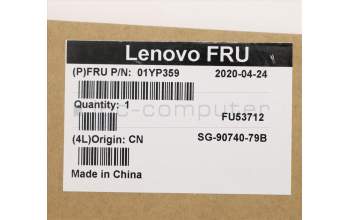 Lenovo 01YP359 NB_KYB FRU COMO FL,LTN,KB,BK,NRD