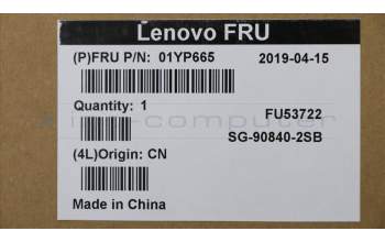 Lenovo 01YP665 NB_KYB FRU COMO NM,LTN,KB,BK,SE