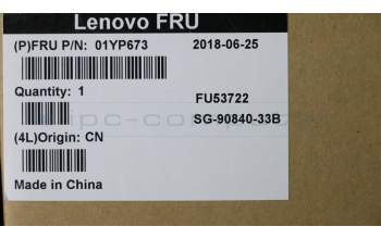 Lenovo 01YP673 NB_KYB FRU COMO NM,LTN,KB,BK,TH