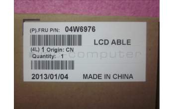 Lenovo 04W6976 CABLE FRU LCD Cable 15W