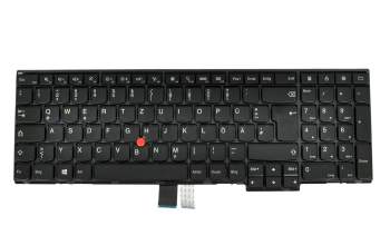 04Y2664-007 teclado original Lenovo DE (alemán) negro/negro/mate con mouse-stick