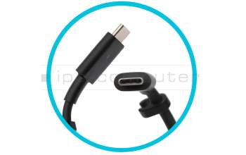 0JVRCD cargador USB-C original Dell 90 vatios redondeado