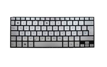 0KN0-LY1GE02 teclado original Asus DE (alemán) plateado