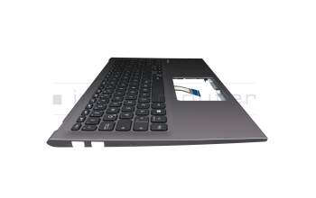 0KN1-732GE11 teclado incl. topcase original Asus DE (alemán) negro/canaso