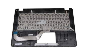 0KNB0-4129GE00 teclado incl. topcase original Asus DE (alemán) negro/plateado