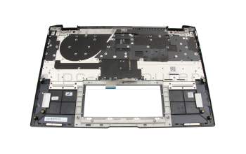 0KNB0-4612SF00 teclado incl. topcase original Asus CH (suiza) gris/canaso con retroiluminacion