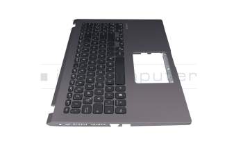 0KNB0-5117GE00 teclado incl. topcase original Asus DE (alemán) negro/canaso