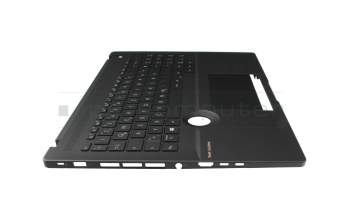 0KNB0-562PGE00 teclado incl. topcase original Asus DE (alemán) negro/negro con retroiluminacion