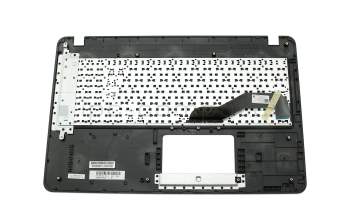 0KNB0-610TGE00 teclado incl. topcase original Asus DE (alemán) negro/oro incluyendo soporte ODD