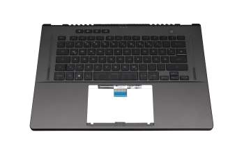 0KNR0-261AGE0020530002E teclado incl. topcase original Asus DE (alemán) negro/canaso con retroiluminacion