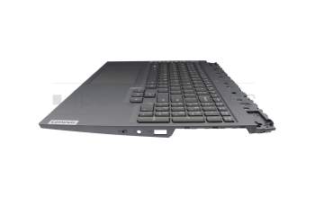 0N7K teclado incl. topcase original Lenovo US (Inglés) gris/canaso con retroiluminacion