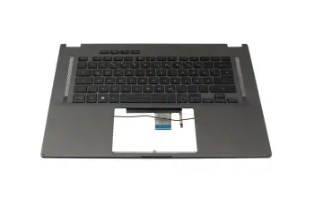 90NR0AP2-R32GE0 teclado incl. topcase original Asus DE (alemán) negro/negro con retroiluminacion