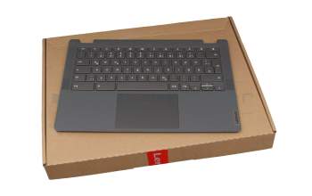 1204-04502 teclado incl. topcase original Lenovo DE (alemán) gris/oro