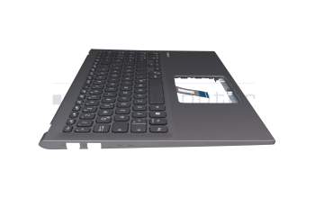 13N1-6TA0841 teclado incl. topcase original Asus DE (alemán) negro/canaso