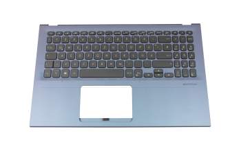 13N1-6TA0A21 teclado incl. topcase original Asus DE (alemán) negro/azul