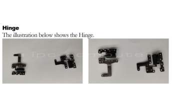 Asus 13NB0Q10AM0201 E410MA HINGE L ASM