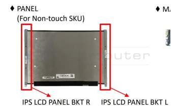 Asus 13NB0UR0AM0211 UM5401QA IPS LCD PANEL BKT R ASSY