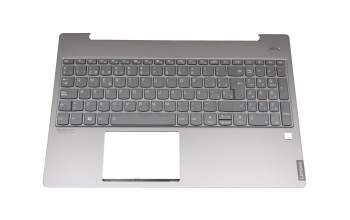 17G56E0J686C teclado incl. topcase original Lenovo SP (español) gris/canaso con retroiluminacion