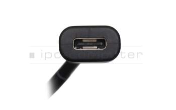 193386067351 cable de datos-/carga USB-C Lenovo negro 0,18m