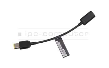 193386067351 cable de datos-/carga USB-C Lenovo negro 0,18m