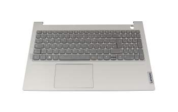 1CZ29G002S teclado incl. topcase original Lenovo DE (alemán) gris oscuro/canaso con retroiluminacion