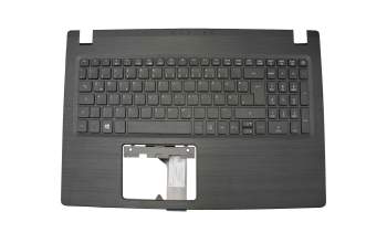 1KAJZZG0065 teclado incl. topcase original Acer DE (alemán) negro/negro