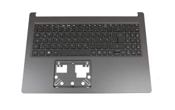 1KAJZZG061L teclado incl. topcase original Acer DE (alemán) negro/negro