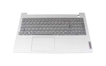 34R065F teclado incl. topcase original Lenovo DE (alemán) gris/canaso con retroiluminacion