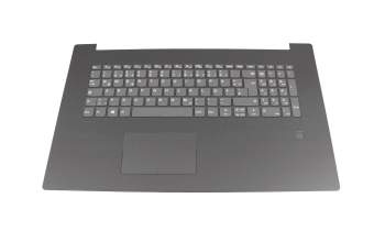 35052820 teclado incl. topcase original Medion DE (alemán) gris/canaso para escáner de huellas dactilares