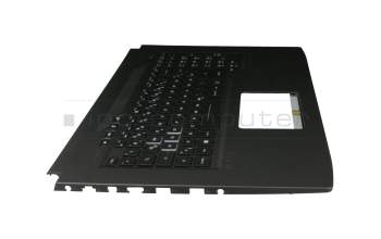 3RBKNTFJN20 teclado incl. topcase original Asus DE (alemán) negro/negro con retroiluminacion