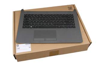 413CKD1420195S0 teclado incl. topcase original HP DE (alemán) negro/canaso