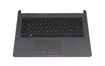 413CKD1420195S0 teclado incl. topcase original HP DE (alemán) negro/canaso