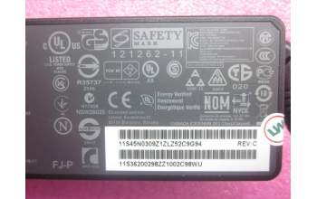 Lenovo 45N0310 TPG plug Chicony 90W3pin FRU