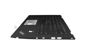 46M.0A9CS.0062 teclado incl. topcase original Lenovo DE (alemán) negro/negro con retroiluminacion y mouse stick