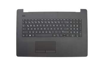 46M0C7CS0003 teclado incl. topcase original HP DE (alemán) negro/negro con patrón aproximado