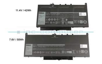 579TY batería original Dell 42Wh 11,4V