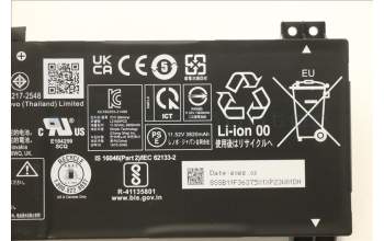 Lenovo 5B11F36371 BATTERY 3cell 45Wh 11.52V L21M3PC0 SP/A