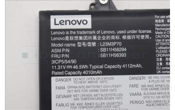 Lenovo 5B11H56393 BATTERY Internal, 3c 46.5Wh, LiIon, SMP